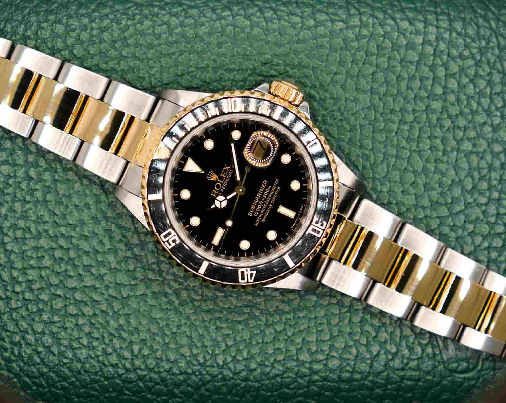 Rolex submariner oro acciaio anno 89