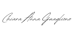 Firma leggibile di Chiara Anna Guaglione
