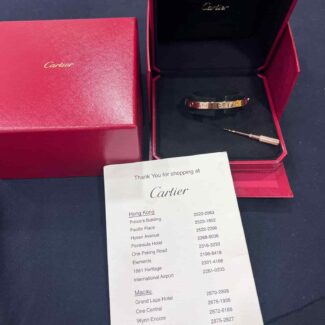 Cartier Love Bracelet – Oro Giallo 18 ct, Misura 16 (Full Set)