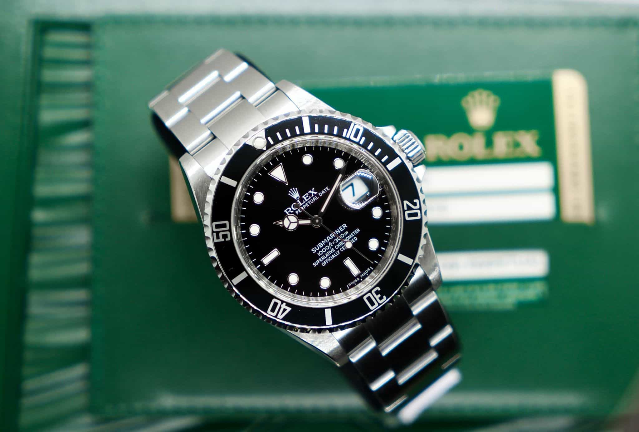 Rolex Submariner quadrante nero